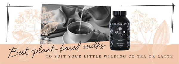 Best plant-based milks to suit your Little Wilding Co tea or latte