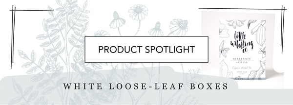 Product spotlight:  White Loose-Leaf Boxes