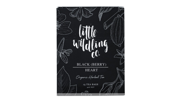 Black (Berry) Heart - tea bags