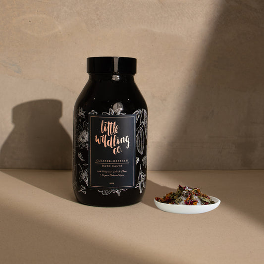 Bath Salts: Cleanse + Refresh