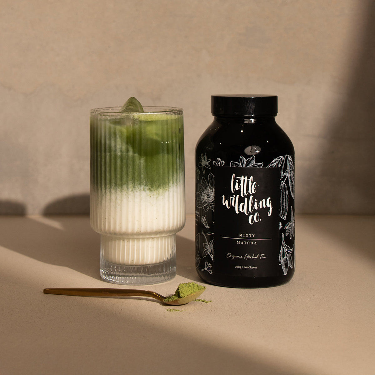 Minty Matcha | Organic Ceremonial Grade Matcha with Peppermint – Little ...