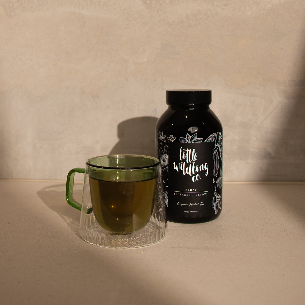 Rehab Detox Tea | Organic Liver Cleanse Herbal Blend – Little