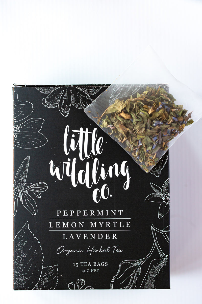 Peppermint · Lemon Myrtle · Lavender - sample