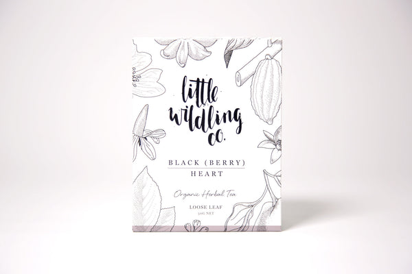 Box – Black (Berry) Heart Tea 100g - wholesale